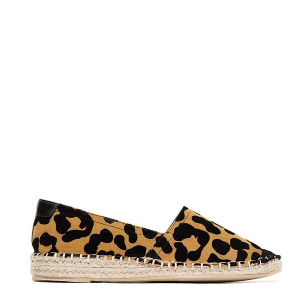 NEW Qupid Animal Print Espadrille Flats - Picture 5 of 8